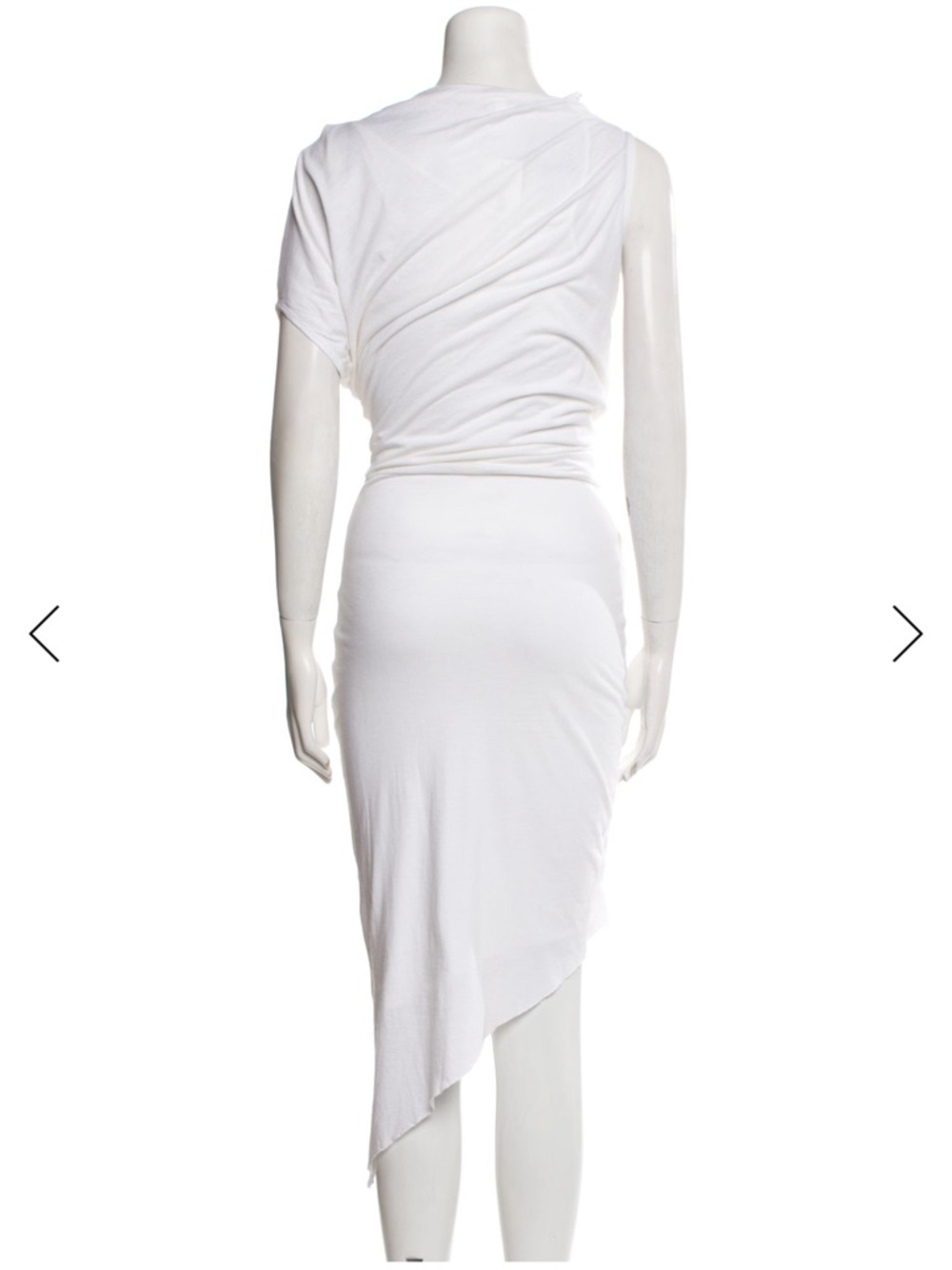 Helmut Lang Draped Asymmetrical Dress size S - Picture 3 of 6